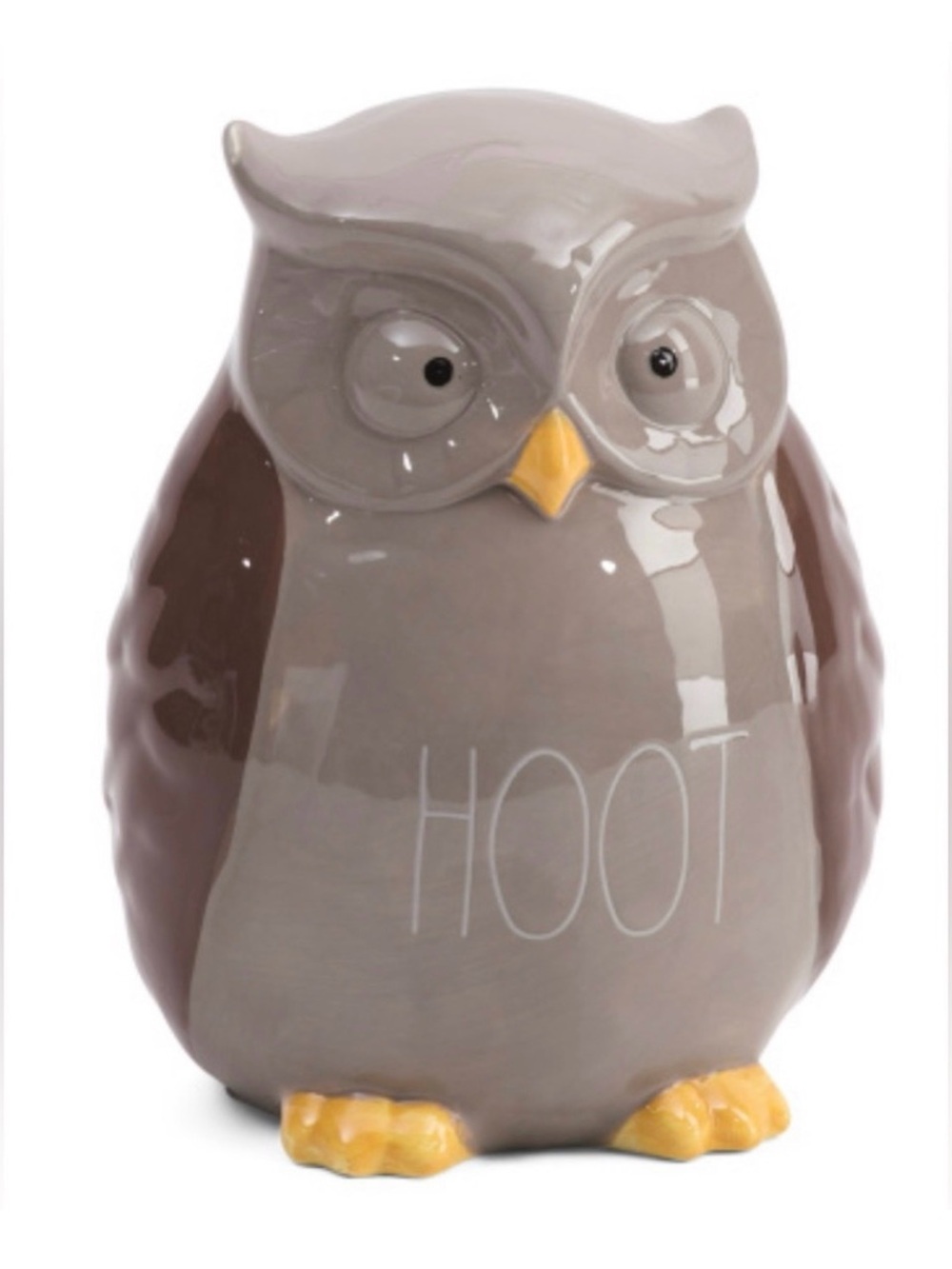 Rae Dunn HOOT ceramic owl